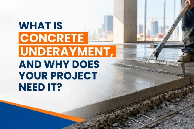 Concrete Underlayment