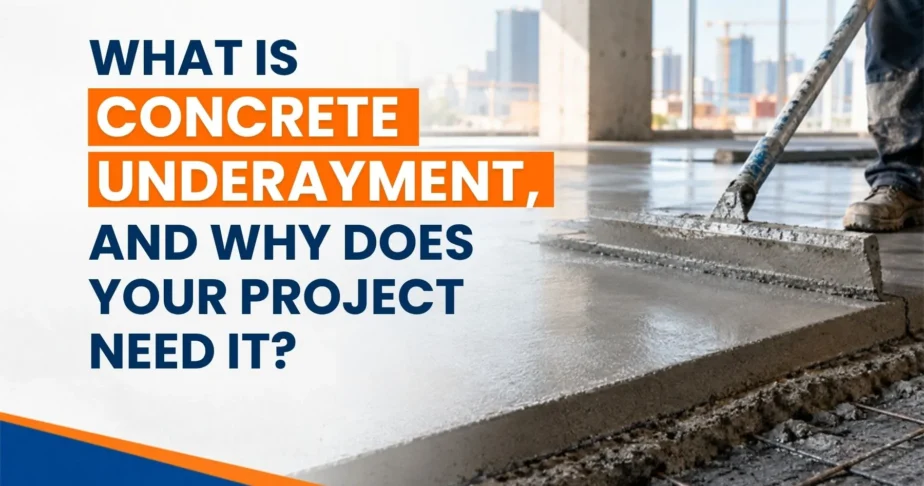 Concrete Underlayment